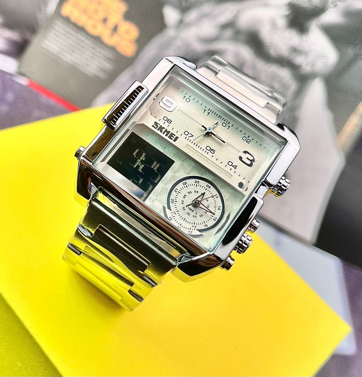 RELOJ SKMEI 1584 Triple Hora Hombre