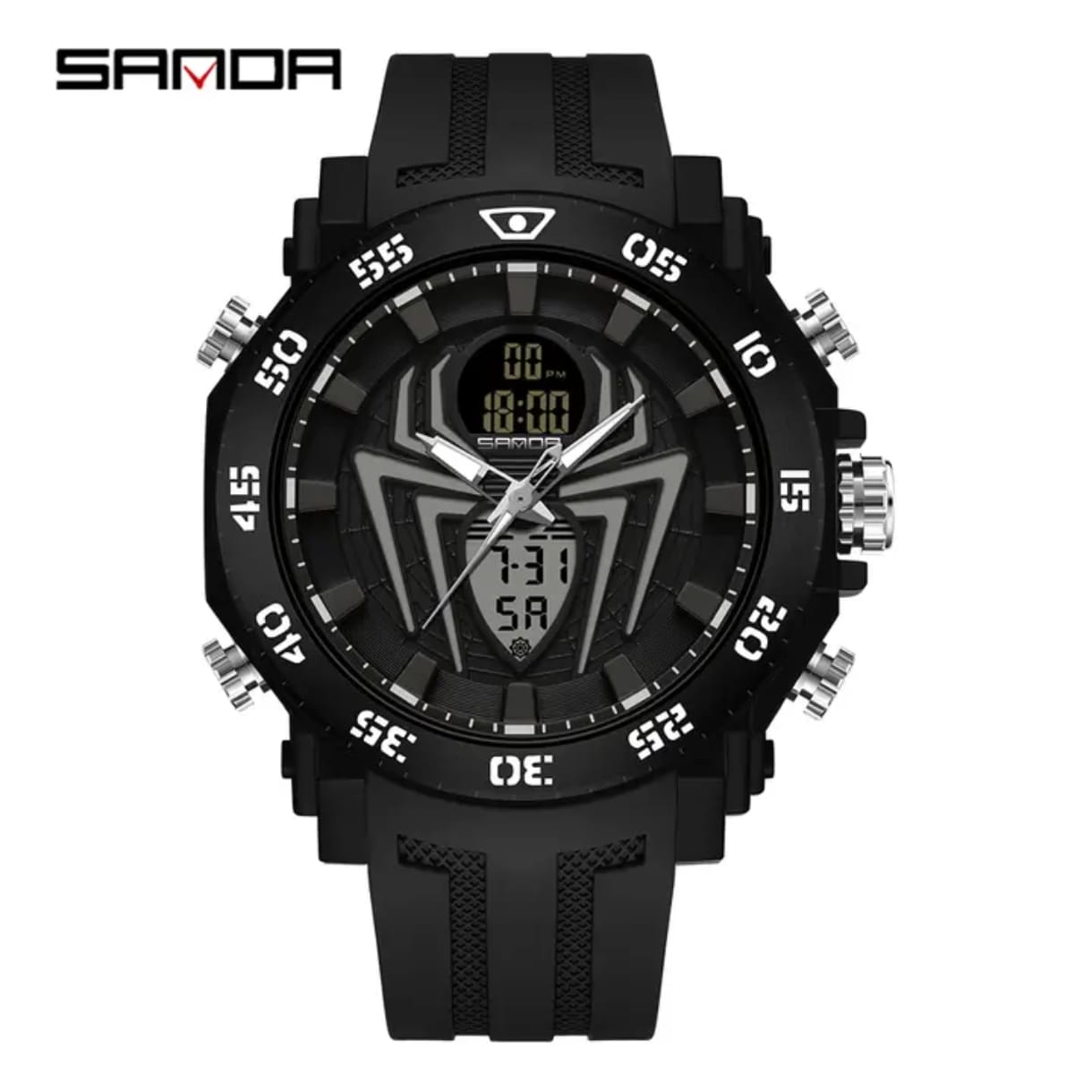 Reloj Sanda 6111 Deportivo Hombre Spider