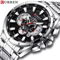 Reloj Curren 8363 + Gafas Wayfarer Negra