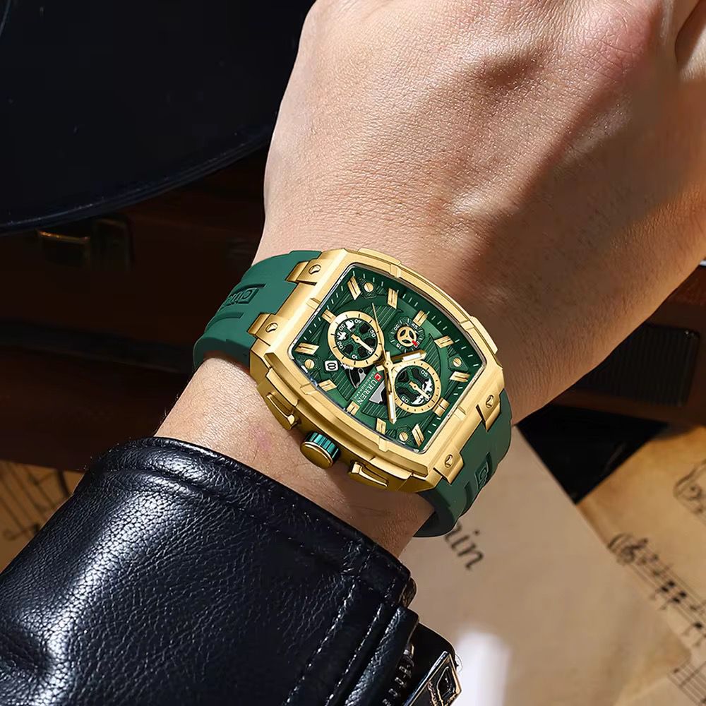 Reloj Curren 8488  Pulso Silicona Hombre