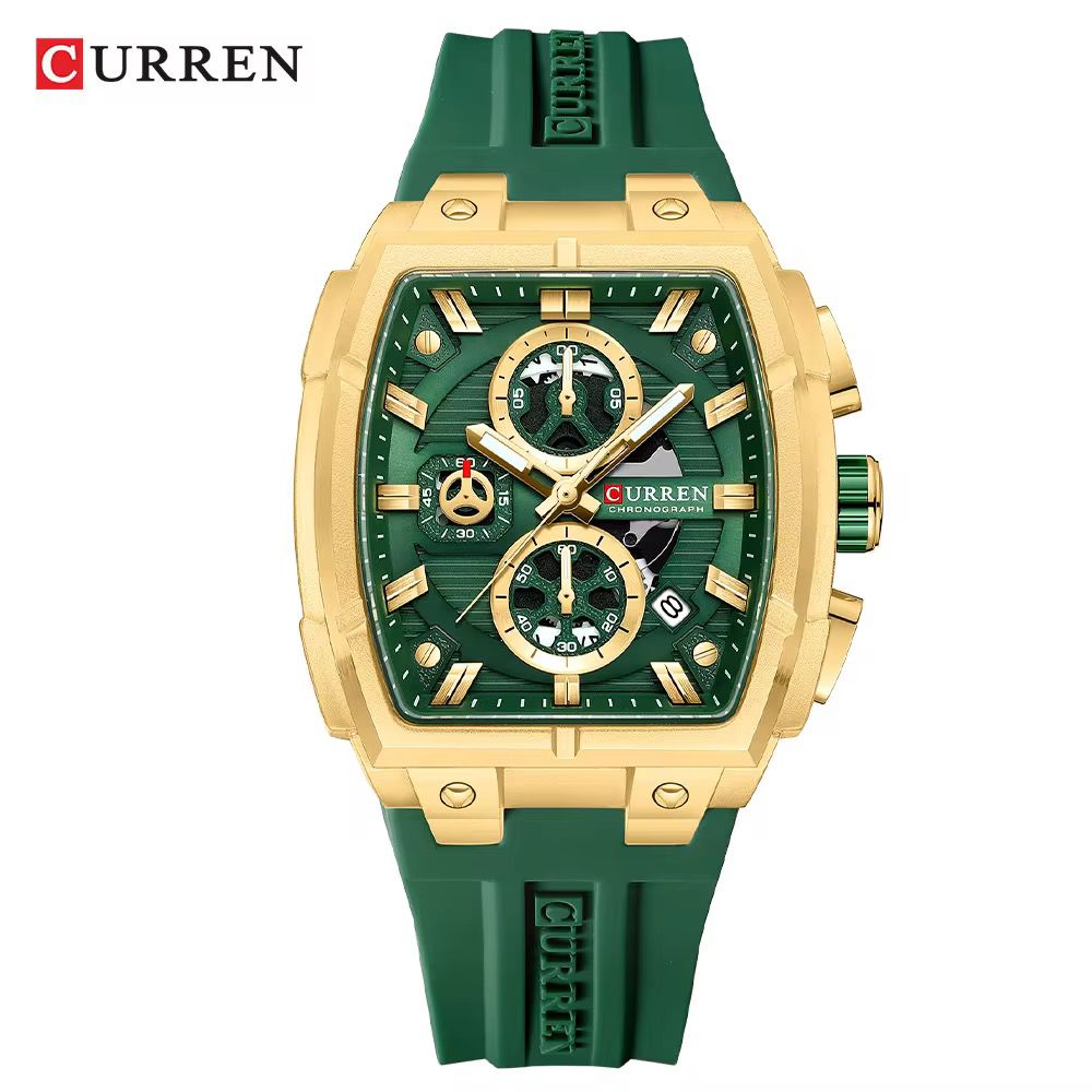 Reloj Curren 8488  Pulso Silicona Hombre