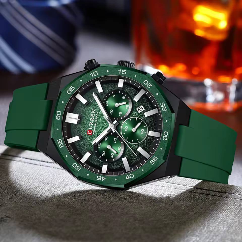 Reloj Curren 8489 Pulso Silicona
