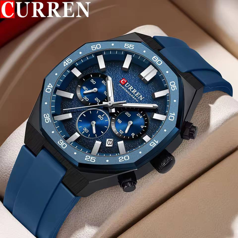 Reloj Curren 8489 Pulso Silicona