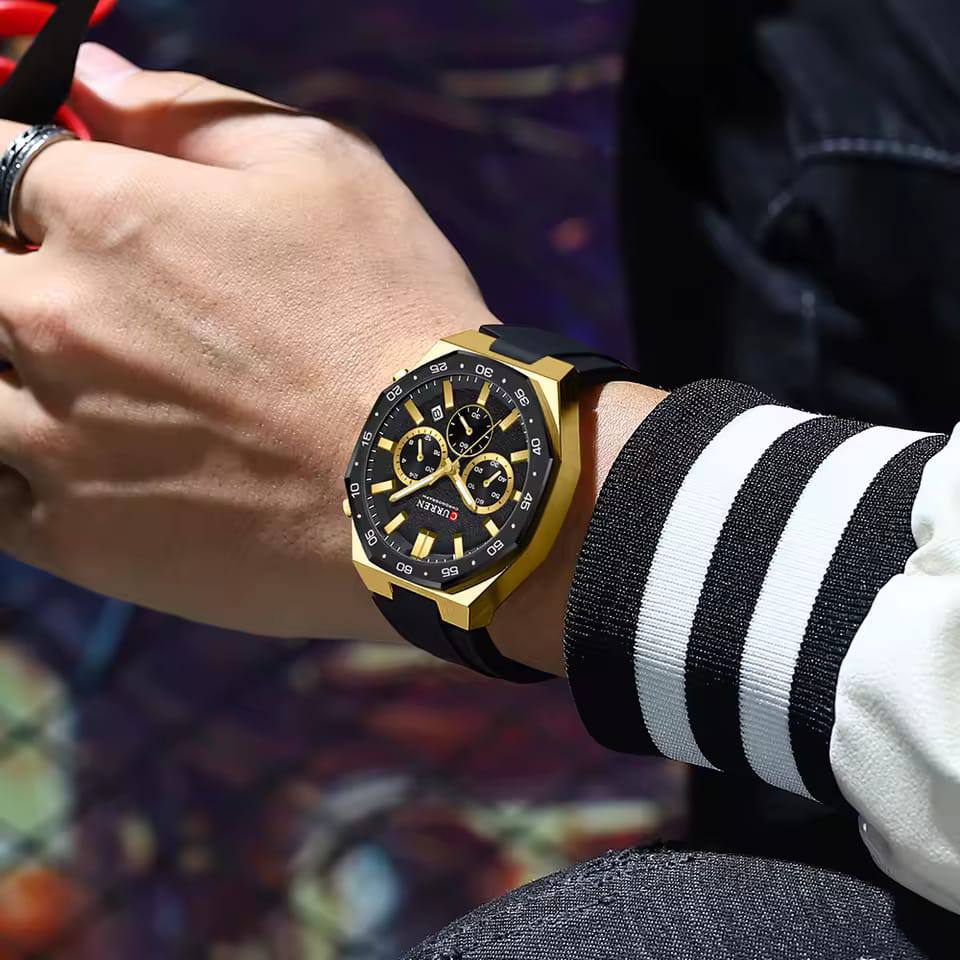 Reloj Curren 8489 Pulso Silicona