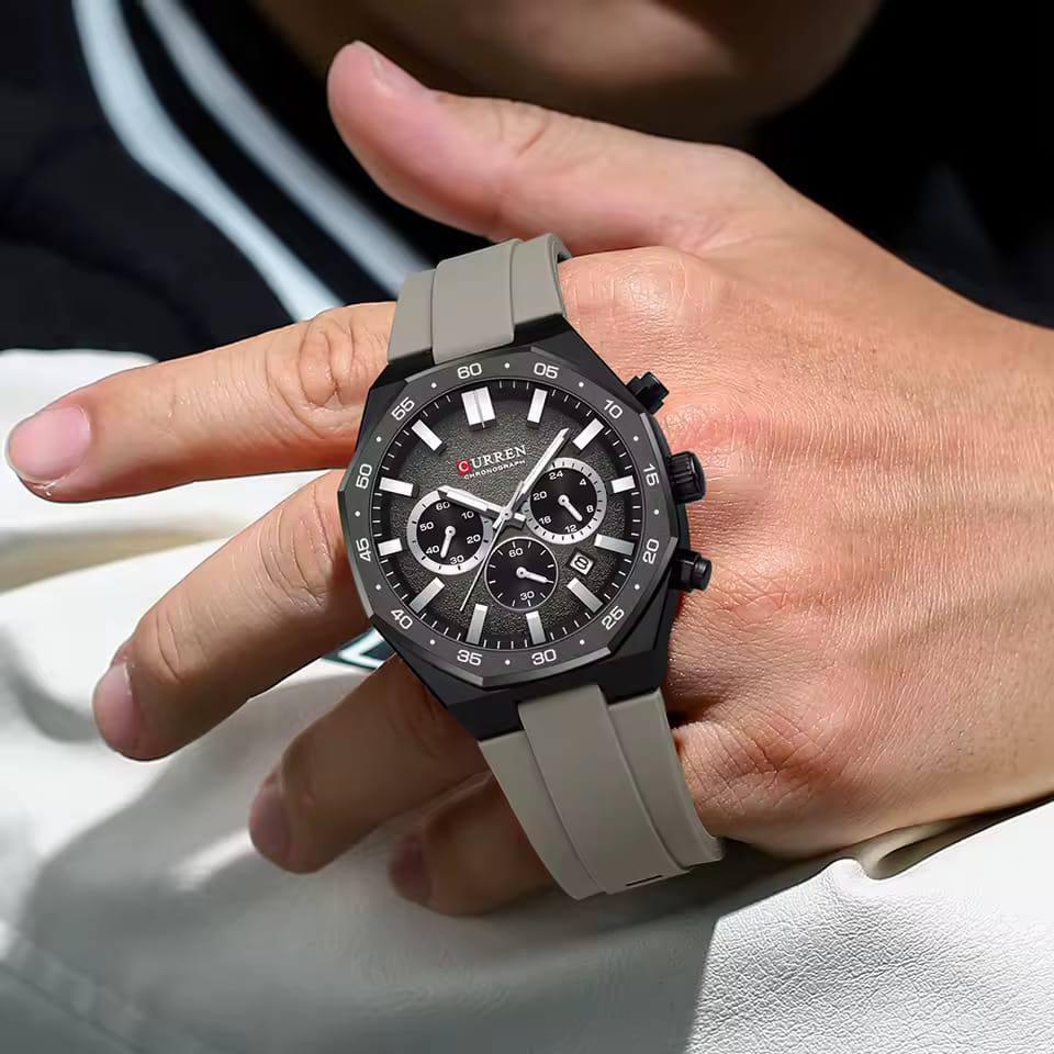 Reloj Curren 8489 Pulso Silicona