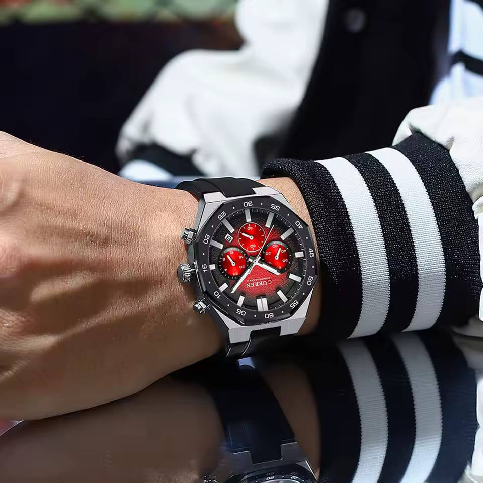 Reloj Curren 8489 Pulso Silicona