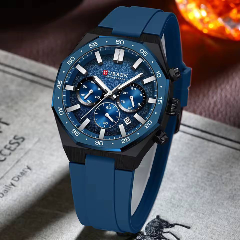 Reloj Curren 8489 Pulso Silicona