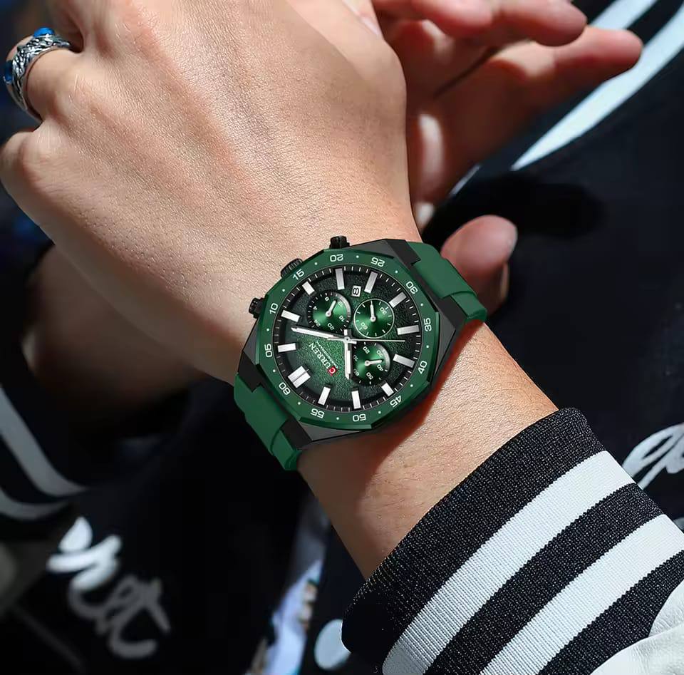 Reloj Curren 8489 Pulso Silicona